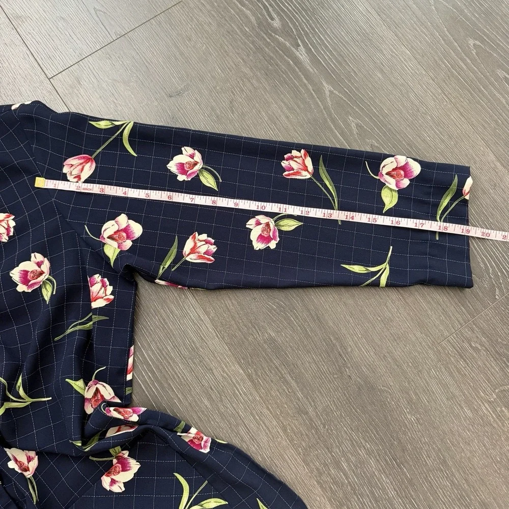 Petite Sophisticate Button Up Floral Top Sz 12P Vintage  Cottage Grandmacore - Picture 4 of 8